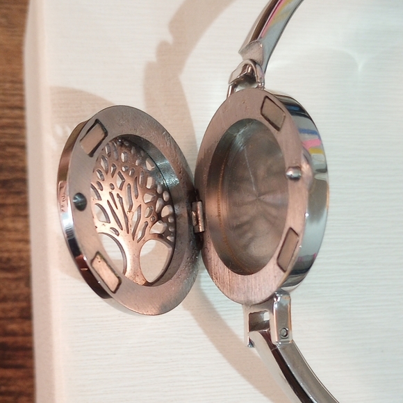 Silver Tree of Life Bangle Bracelet - Picture 3 of 10